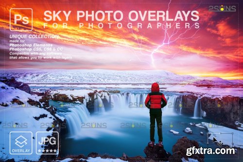 CreativeMarket - Sky Photo overlays 6963789