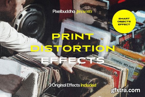 CreativeMarket - Print Distortion Effects 7083388