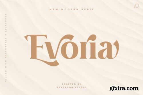 Evoria | Modern Serif Font