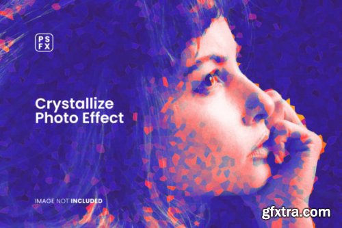 Crystallize Photo Effect Psd