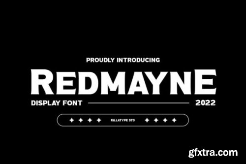 Redmayne - Display Font