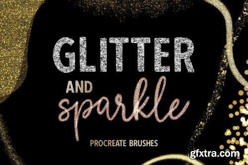 CreativeMarket - Glitter & Sparkle for Procreate 7078703