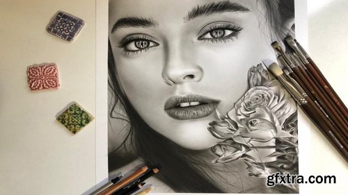 The Ultimate Realistic Portrait Drawing with Charcoal Pencil