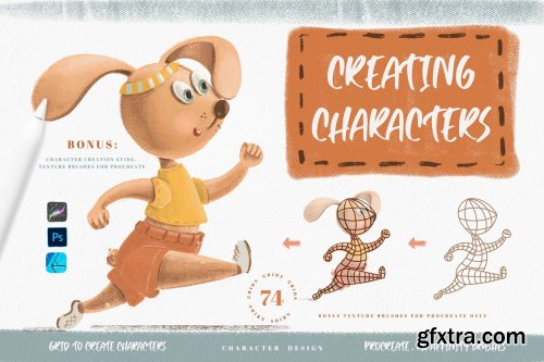 CreativeMarket - Grids for Creating Cute Characters 4872093