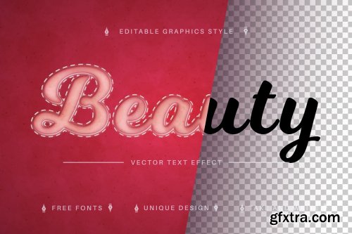 CreativeMarket - Beauty - Editable Text Effect 7164761
