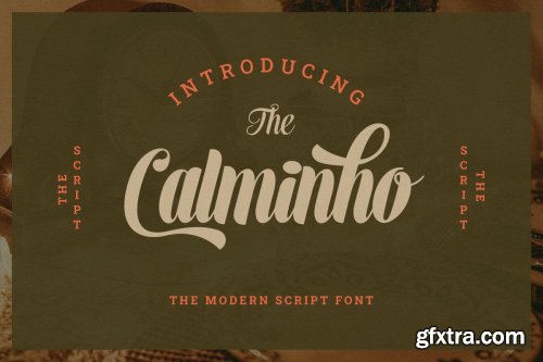 Calminho Bold Script Font