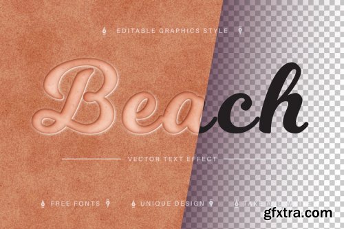 CreativeMarket - Beach Sand - Editable Text Effect 7167547