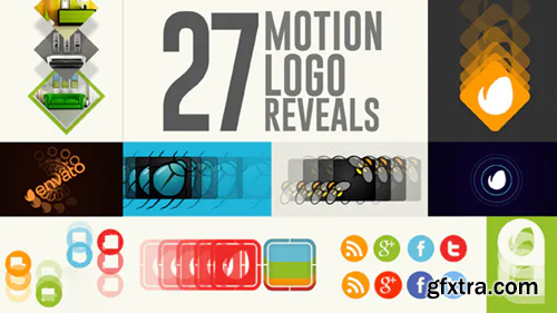 Videohive 27 Motion Logo Reveals 9385506