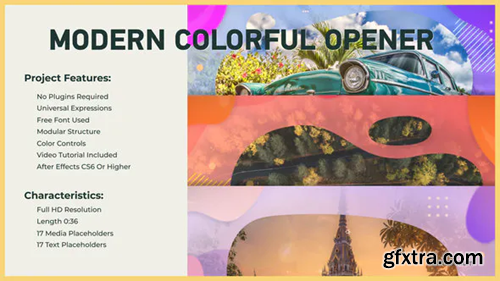 Videohive Modern Colorful Opener 23345033