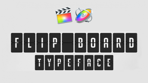 Videohive - Flip Board - Animated Typeface for FCPX and Apple Motion 5 - 37565511