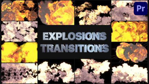 Videohive - Explosion Transitions for Premiere Pro - 37500847