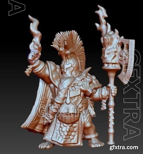 Keeper of Flame 3D Printable