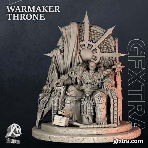 Warmaker throne 3D Printable