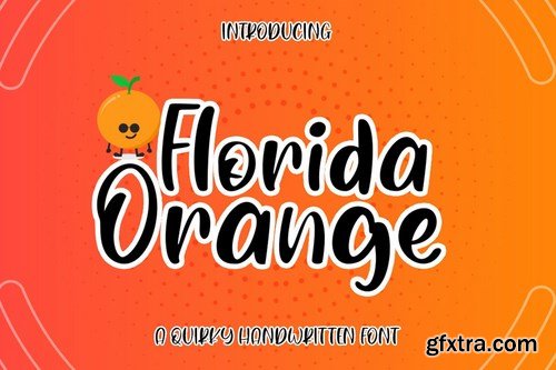 Florida Orange Font