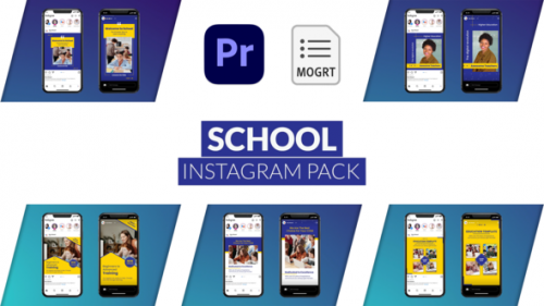 Videohive - School Instagram Pack for Premiere Pro - 37550829