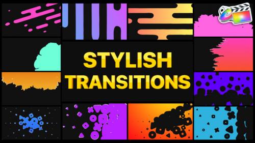 Videohive - Stylish Transitions | FCPX - 37582463