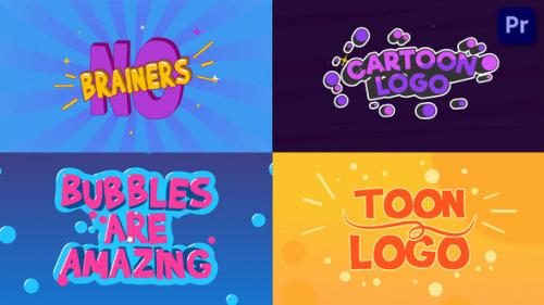 Videohive - Cartoon Logo Text animations [Premiere Pro] - 37639834