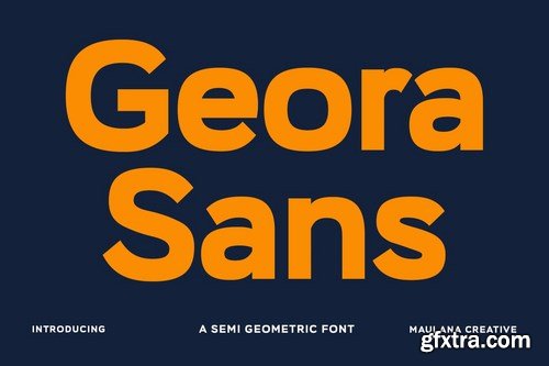 Geora Sans Serif Font