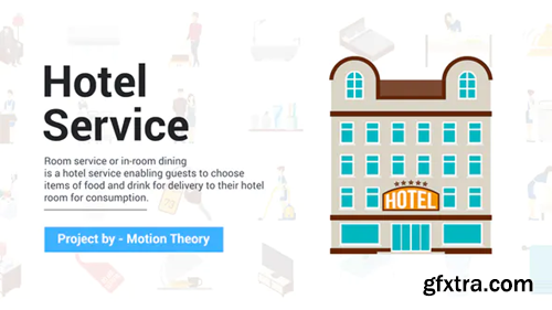 Videohive Hotel Services Icons 37716155