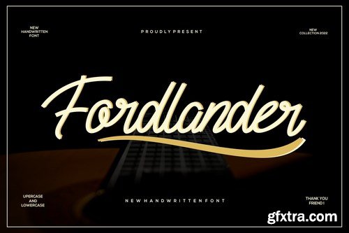 Fordlander Font