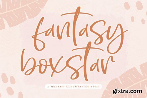 Fantasy Boxstar Handwriting Font