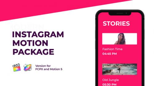 Videohive - Modern Motion Pack for Instagram | FCPX - 37329849