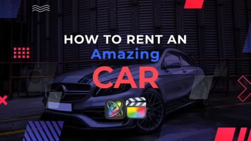Videohive - Car Rent Slideshow | Final Cut Pro X & Apple Motion - 37346506