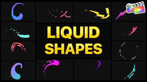 Videohive - Liquid Shapes | FCPX - 37386737