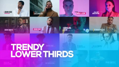 Videohive - Trendy Lower Thirds for FCPX - 37429749