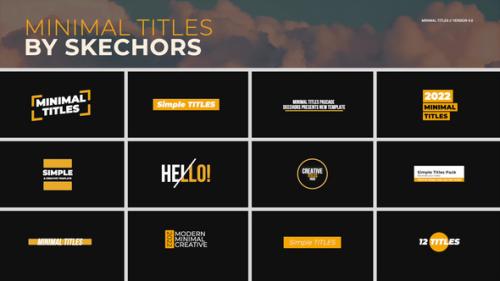 Videohive - Simple Titles 3.0 | FCPX & Apple Motion - 37455579