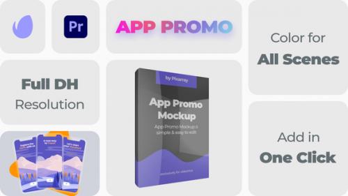 Videohive - App Promo Mockup Mogrt - 37626674