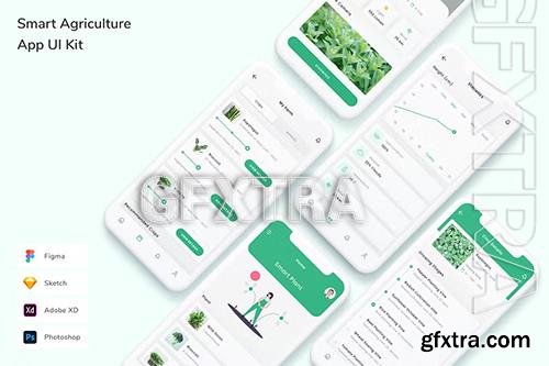 Smart Agriculture App UI Kit SVLUZ3A