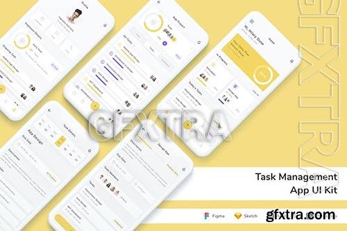 Task Management App UI Kit 6XRSFTN