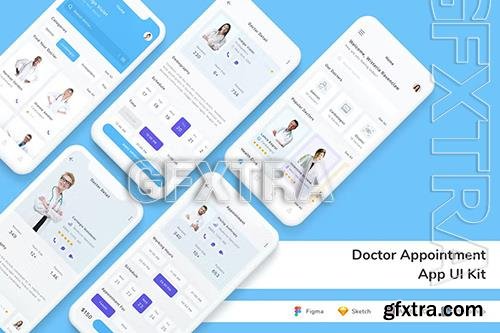 Doctor Appointment App UI Kit LQ8XSEW