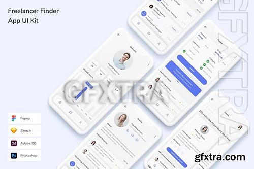 Freelancer Finder App UI Kit 47FUELB