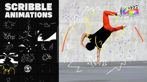 Videohive - Abstract Scribble Animations for FCPX - 37869657