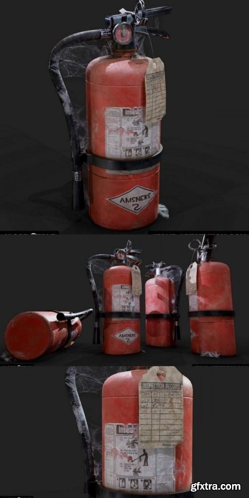 Dusty Fire Extinguisher