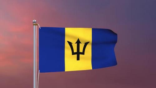 Videohive - Barbados Flag - 37917864