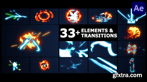 Videohive Elements And Transitions | After Effects 37915558