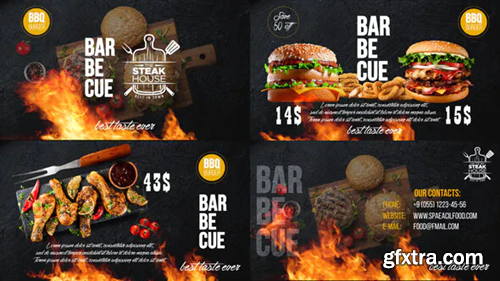 Videohive Barbecue Food Promo 32196808