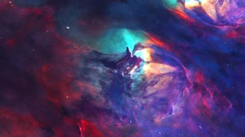 Videohive - Flight Through The Nebula - 31573557