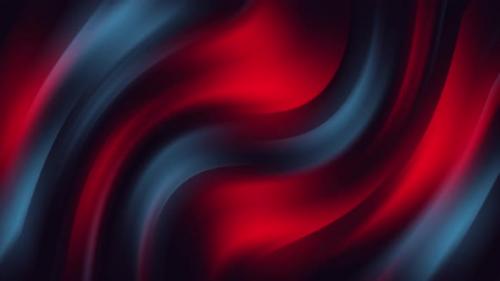 Videohive - 4K Video animation. Abstract background with smooth waves moving. Abstract animated loop background. - 37935249