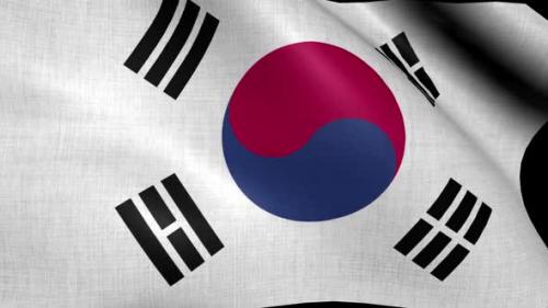Videohive - Korea South Flag - 37936598