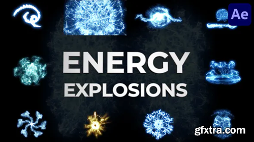 Videohive Energy Explosions Pack for After Effects 37983186