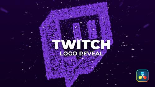 Videohive - Twitch Particles Logo Reveal - 37329461