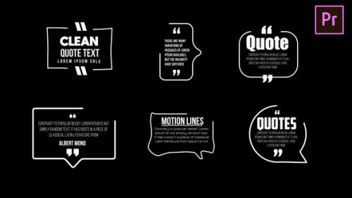 Videohive - Clean Quotes - 38002221