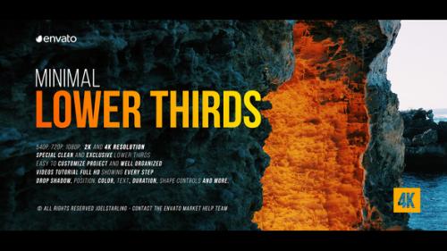 Videohive - Minimal Lower Thirds for FCPX - 37529595
