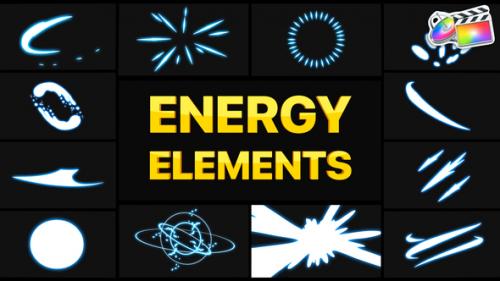 Videohive - Energy Elements | FCPX - 37581969