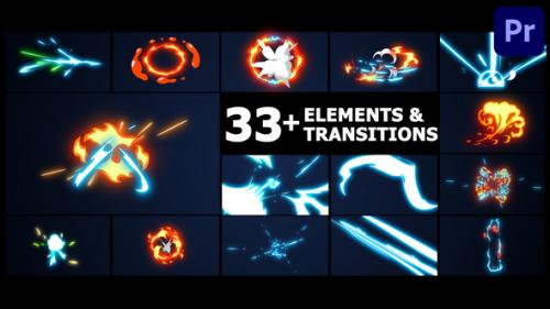 Videohive - Elements And Transitions | Premiere Pro - 37915625
