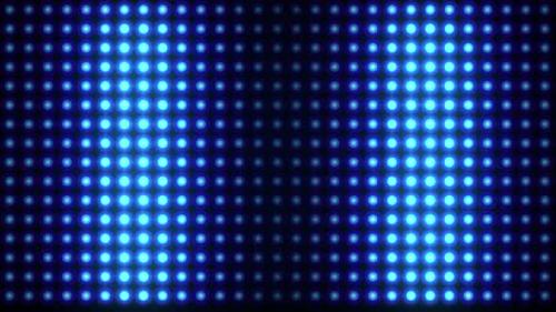 Videohive - Blue Dancing Lights Animation - 37998549